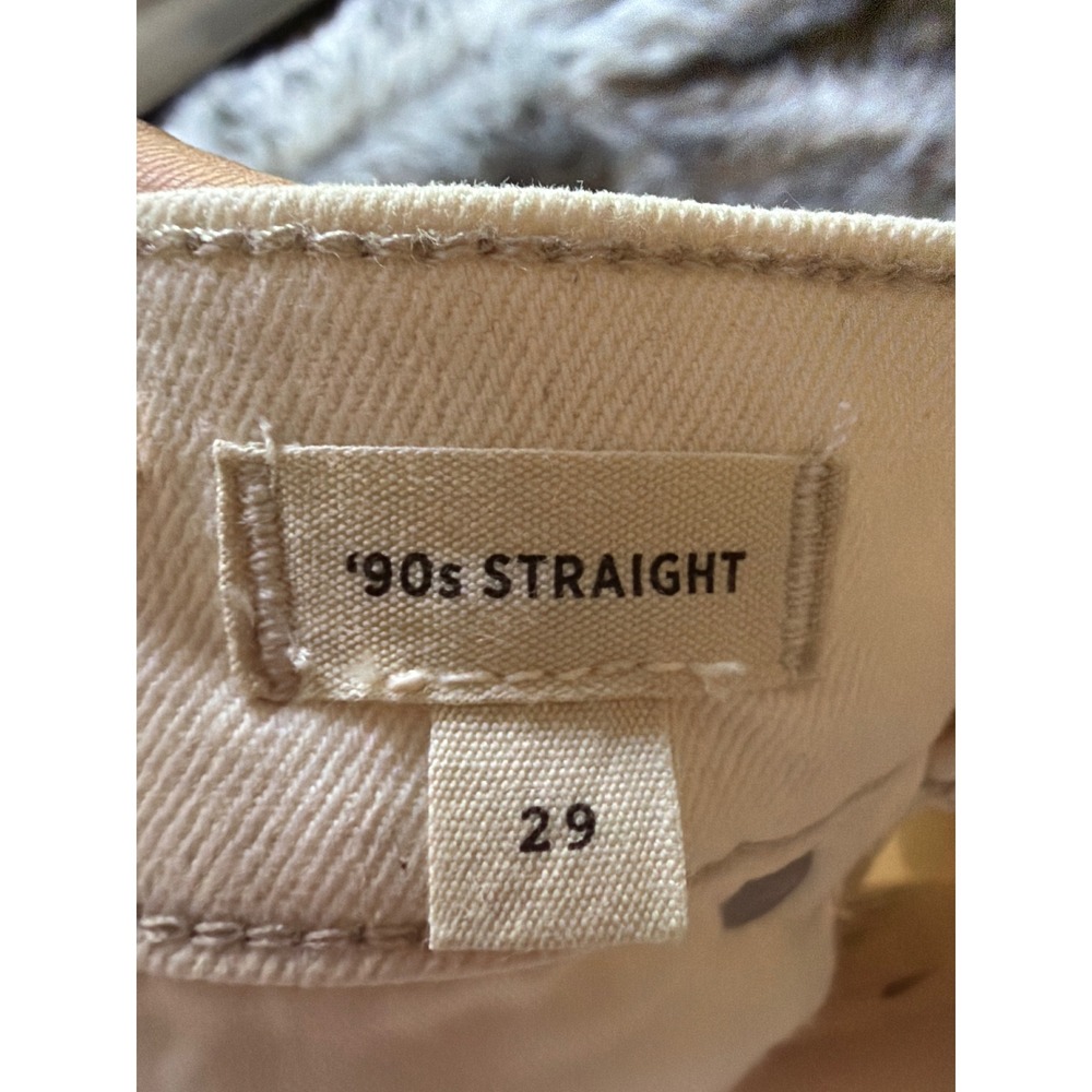 Madewell Straight-Leg Jeans in Off-White - Picture 3 of 10